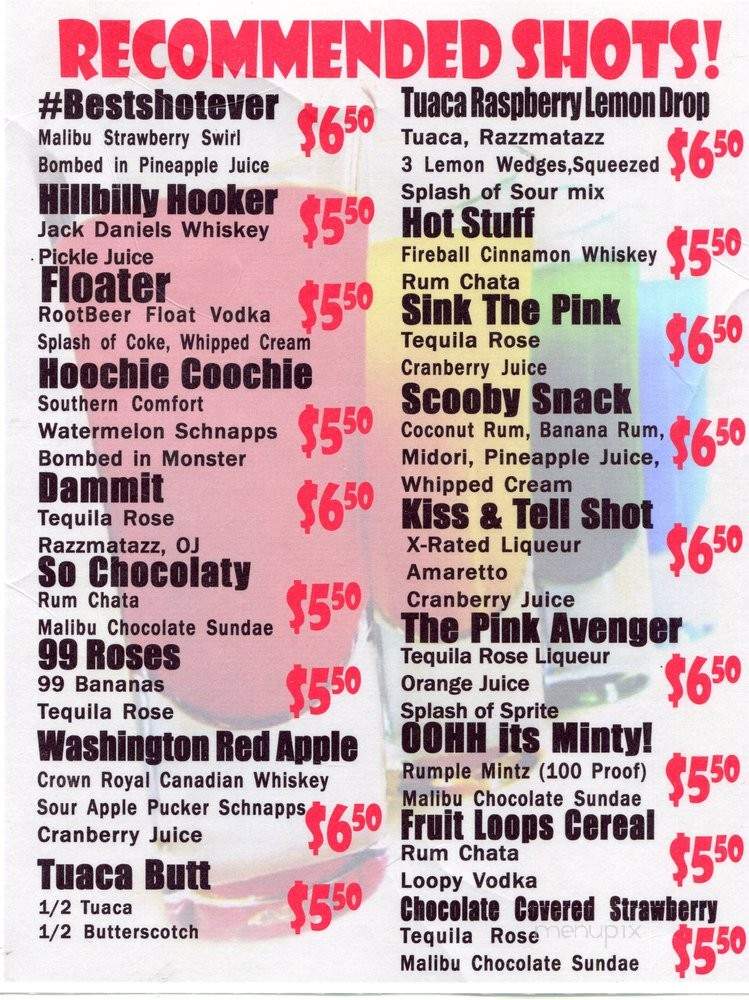 O'Malley's Irish Pub - Wichita, KS menu_pic
