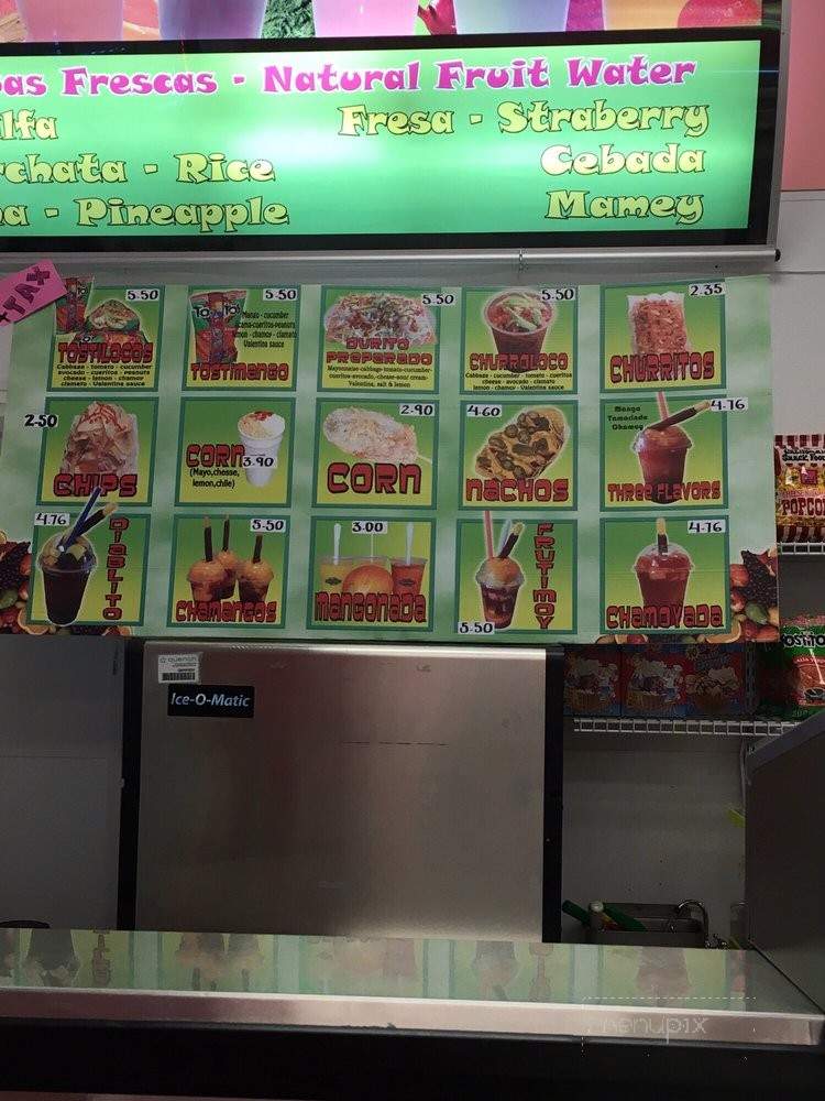 La Original Michoacana - Las Vegas, NV menu_pic