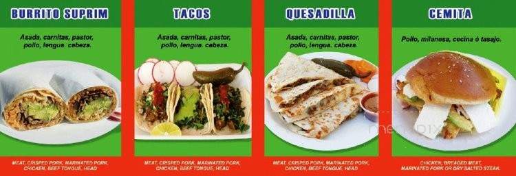 food truck carmen's - Los Angeles, CA menu_pic