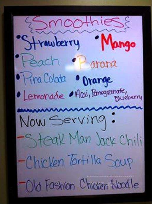 Missy's Mochas And More - Beale AFB, CA menu_pic