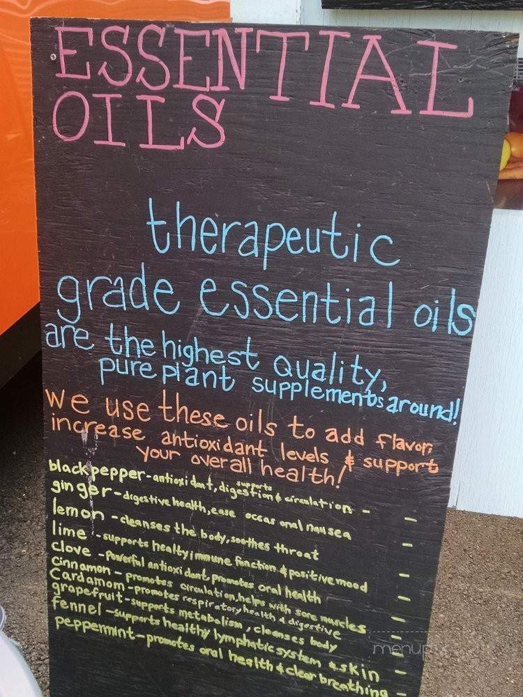 Essential Juices and Smoothies - Portland, OR menu_pic