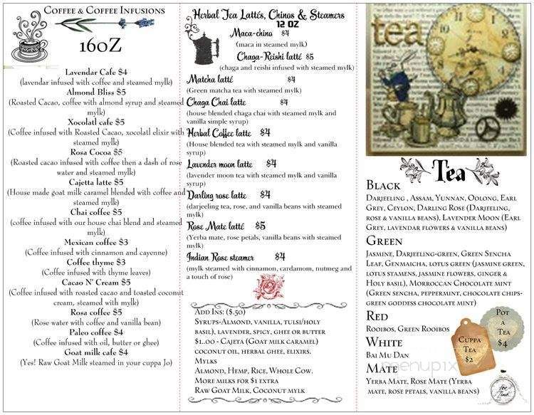 Bohemia Cafe & Apothecary - Eugene, OR menu_pic