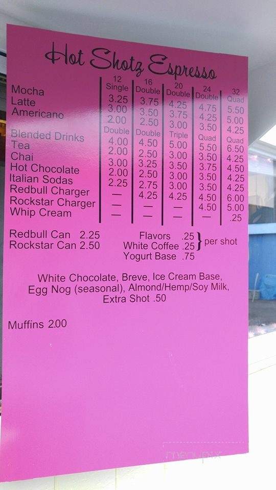/250947268/Hot-Shotz-Espresso-Seattle-WA - Seattle, WA