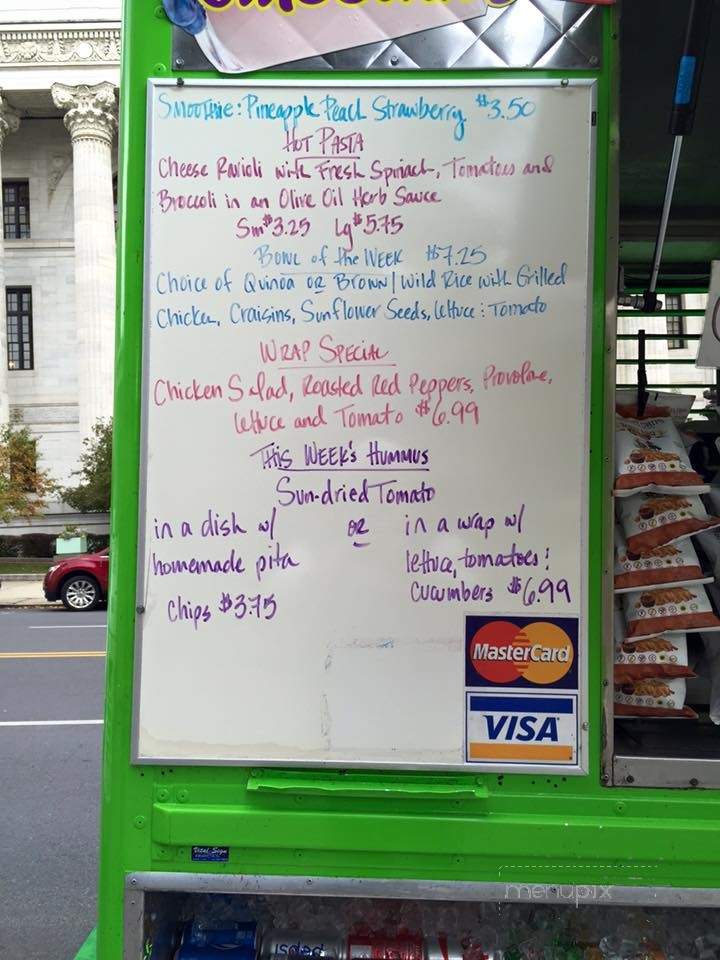 Healthy Cafe Truck - Albany, NY menu_pic
