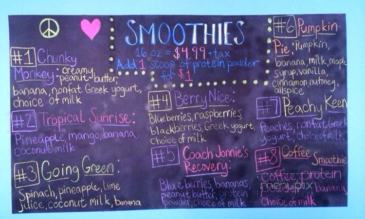 /250992093/Tracys-Smoothie-Place-Menu-Chestertown-MD - Chestertown, MD