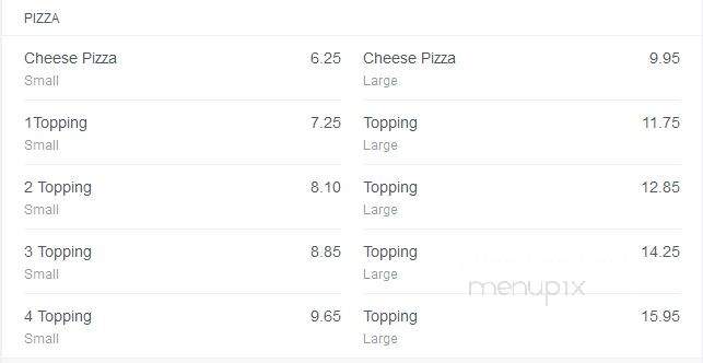 Gonic House Of Pizza - Rochester, NH menu_pic