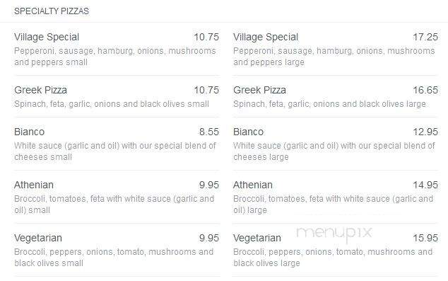Gonic House Of Pizza - Rochester, NH menu_pic