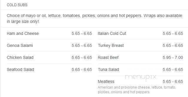 Gonic House Of Pizza - Rochester, NH menu_pic