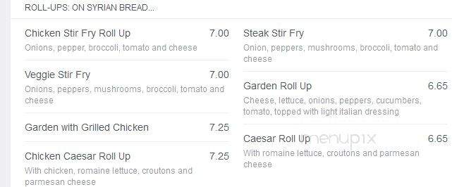 Gonic House Of Pizza - Rochester, NH menu_pic