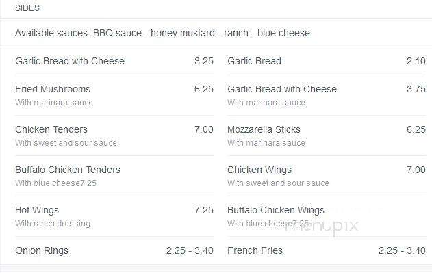 Gonic House Of Pizza - Rochester, NH menu_pic