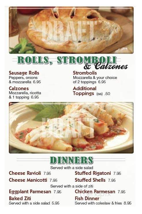 Familia Pizza - Bridgeport, NY menu_pic
