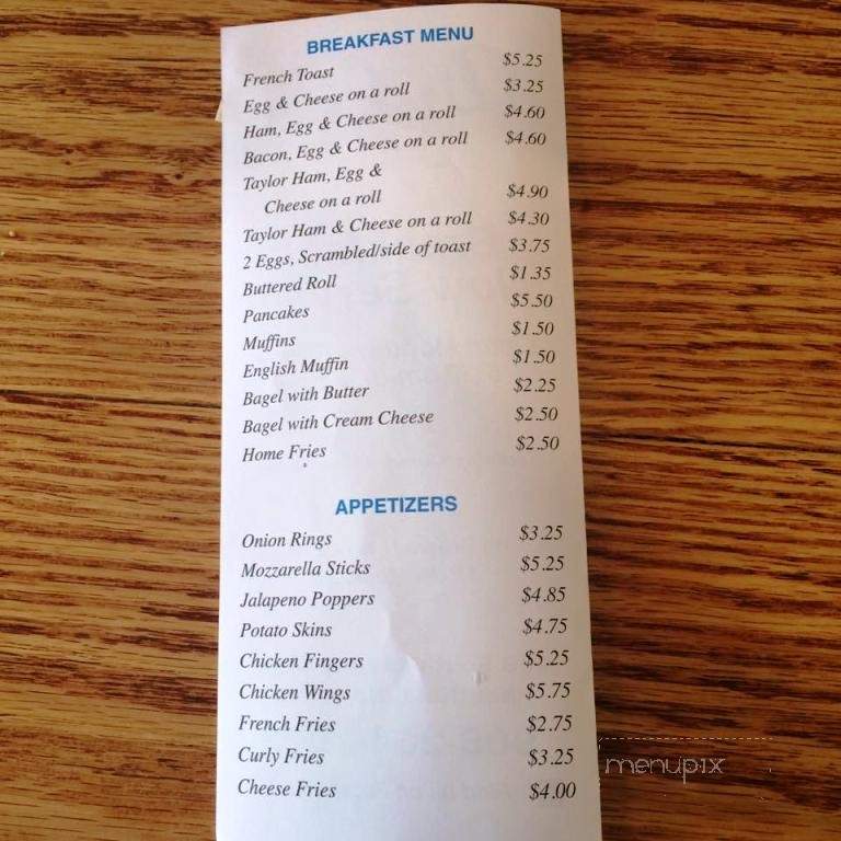 Duke's Sub & Deli - Westfield, NJ menu_pic