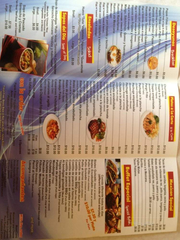 Salsa Mambo Restaurant - Newark, NJ menu_pic