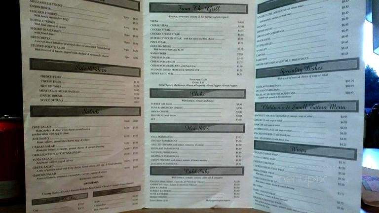 La Locanda - Vineland, NJ menu_pic