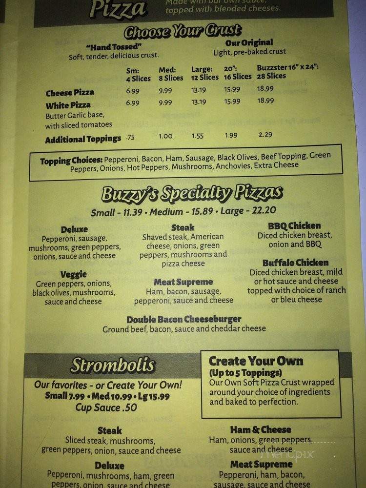 /251135830/Buzzys-Pizza-and-Pub-Johnsonburg-PA - Johnsonburg, PA