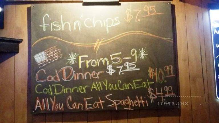 Owl's Nest - Saegertown, PA menu_pic