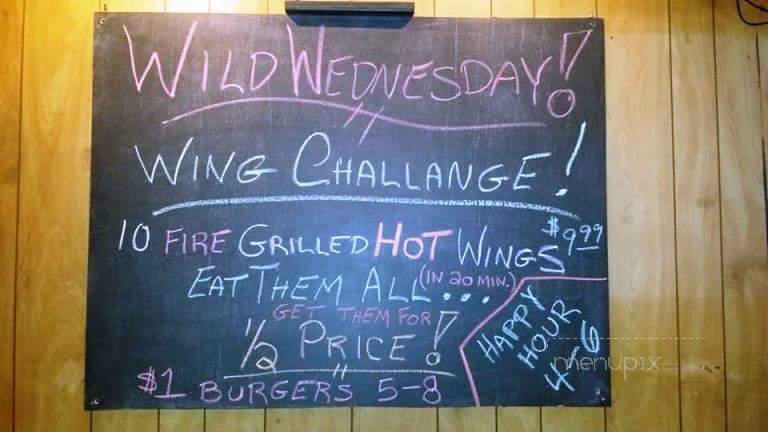Owl's Nest - Saegertown, PA menu_pic
