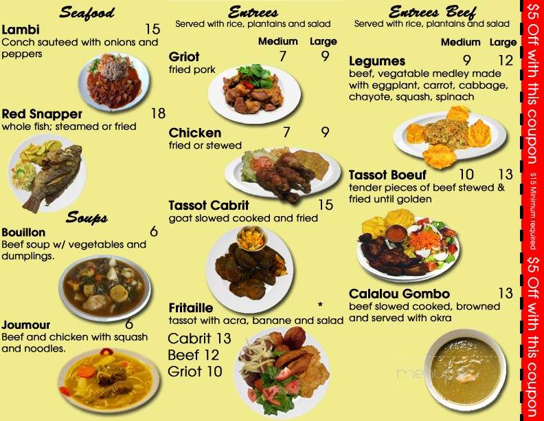 Bon Gout Restaurant - Baldwin, NY menu_pic