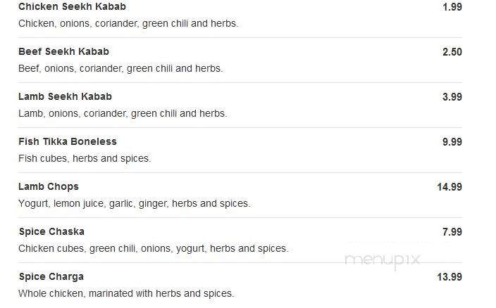 Biryani House - Hicksville, NY menu_pic