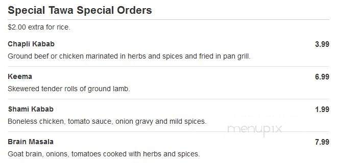 Biryani House - Hicksville, NY menu_pic