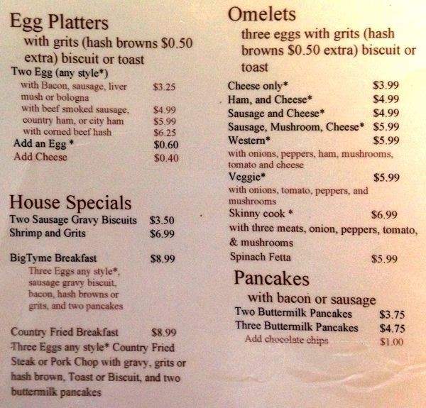 The Skinny Cook - Monroe, NC menu_pic