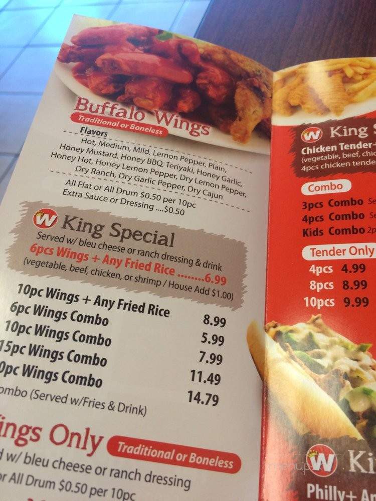 Wing King Express - Doraville, GA menu_pic