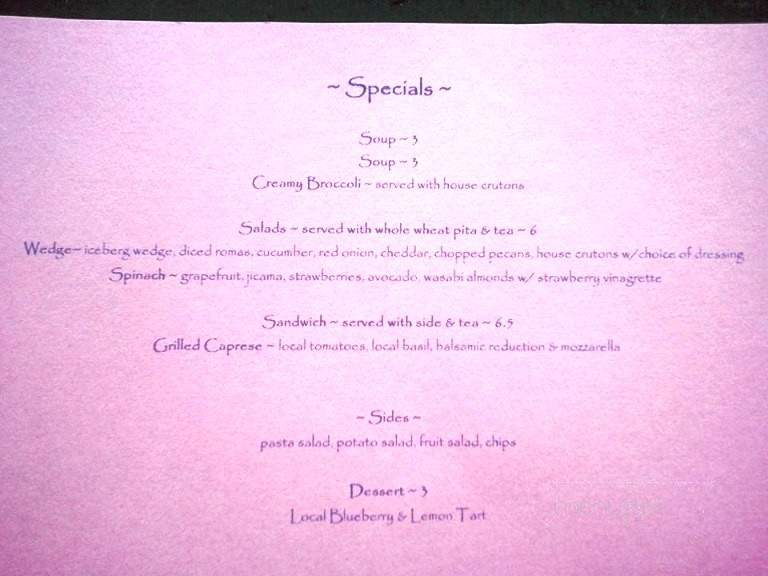 Gerson's Garden - Roanoke, AL menu_pic