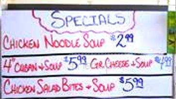 That Sub Shop - Wauchula, FL menu_pic