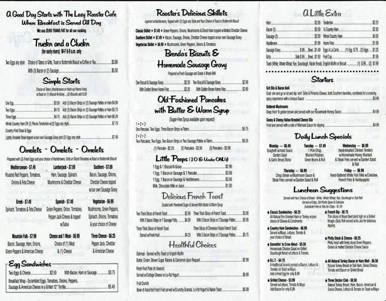 /251252093/The-Lazy-Rooster-Cafe-Greeneville-TN - Greeneville, TN