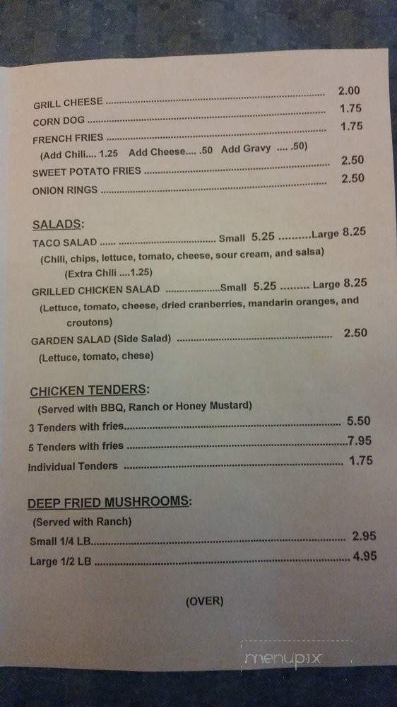 Boondocks - Picayune, MS menu_pic