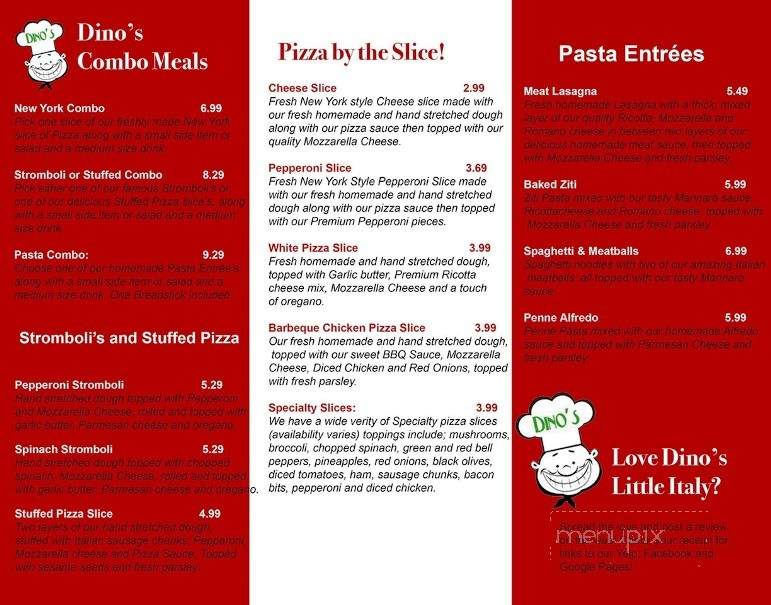 Little Italy - Simpsonville, KY menu_pic