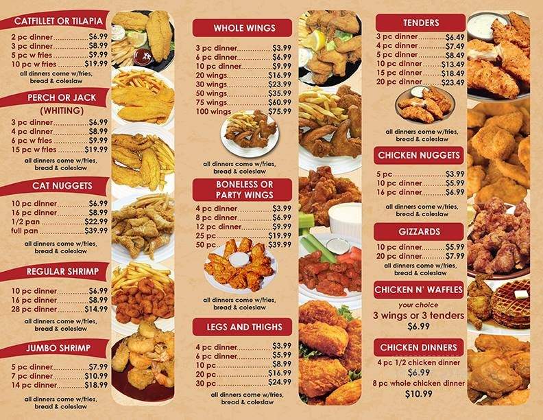 Donny's Fish and Chicken - Indianapolis, IN menu_pic
