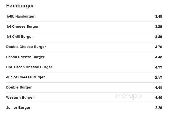 Jim's Burgers - Le Mars, IA menu_pic