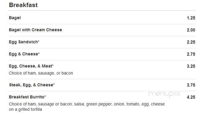MIAMI Burger Cafe Deli - Springfield, VA menu_pic