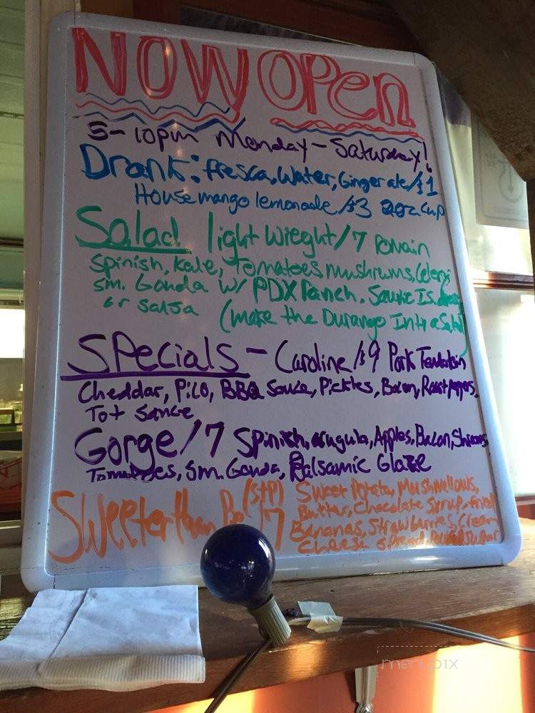 Potato Potahto - Portland, OR menu_pic