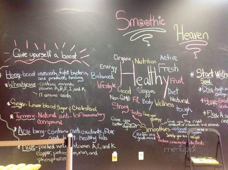 Smoothie Heaven - Margate, FL menu_pic