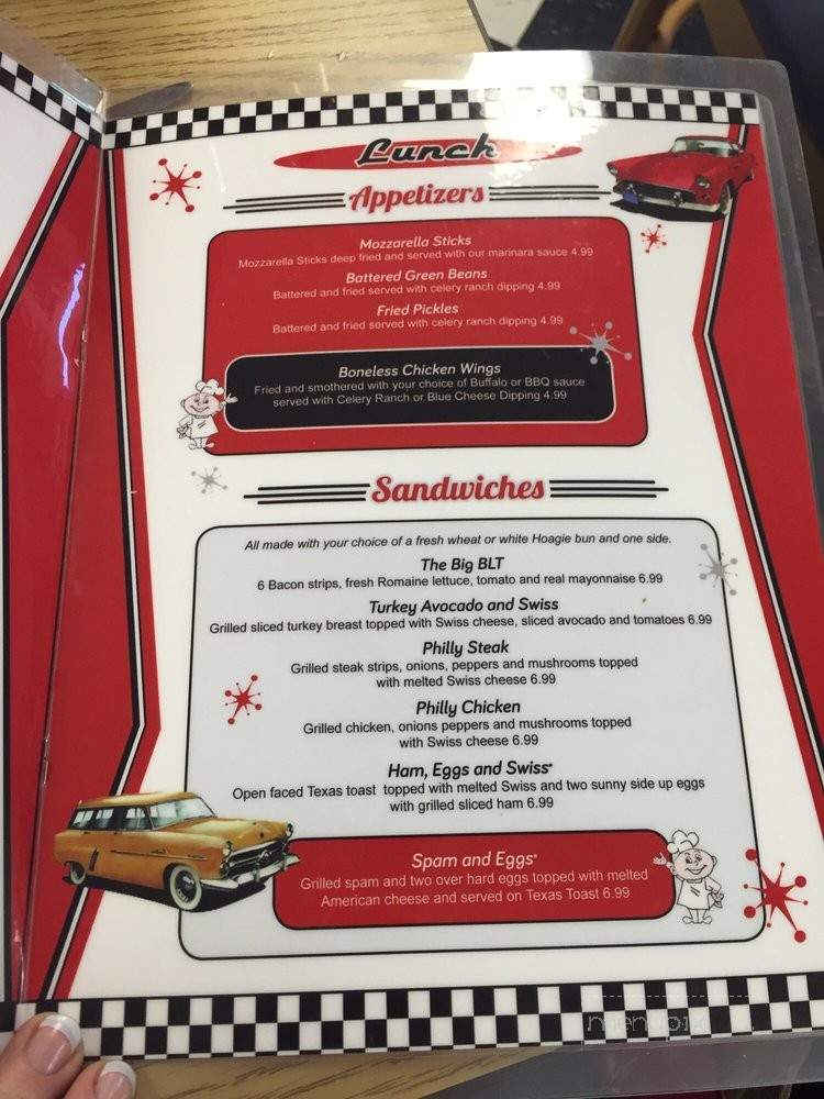 50s Diner - Broken Arrow, OK menu_pic