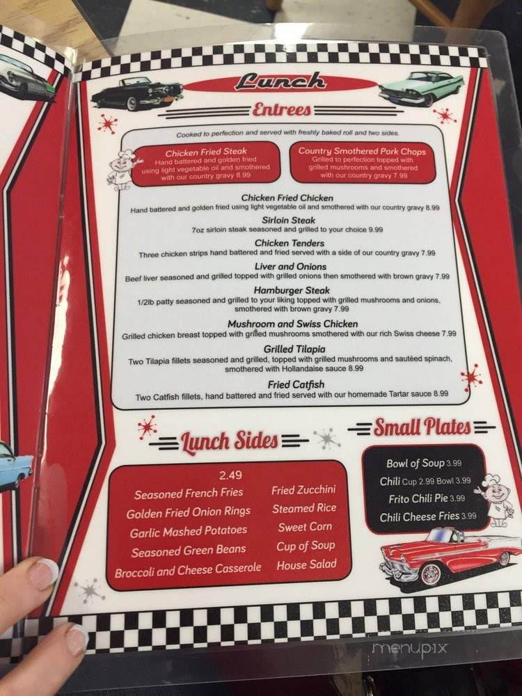 50s Diner - Broken Arrow, OK menu_pic