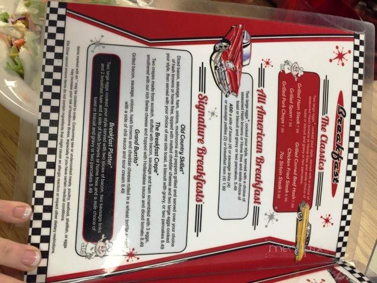 50s Diner - Broken Arrow, OK menu_pic