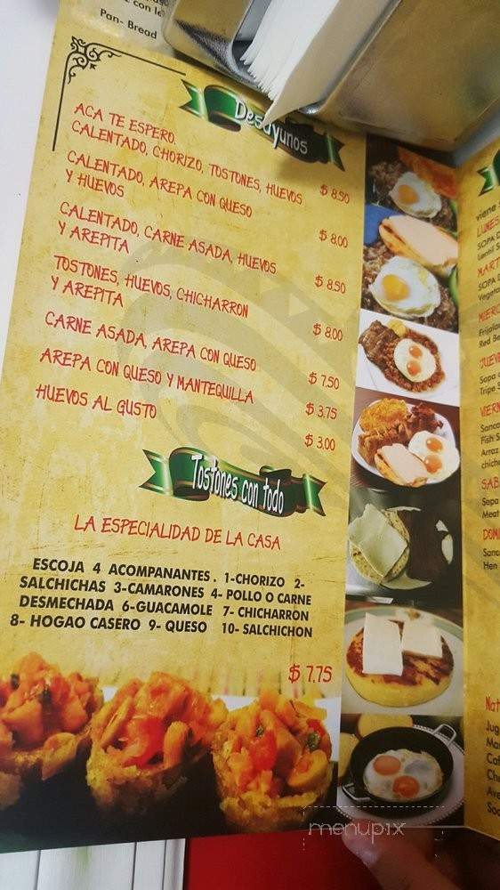 Aca te Espero - Richmond Hill, NY menu_pic