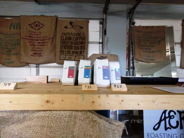 Aeris Coffee Roasters - Iroquois, SD menu_pic