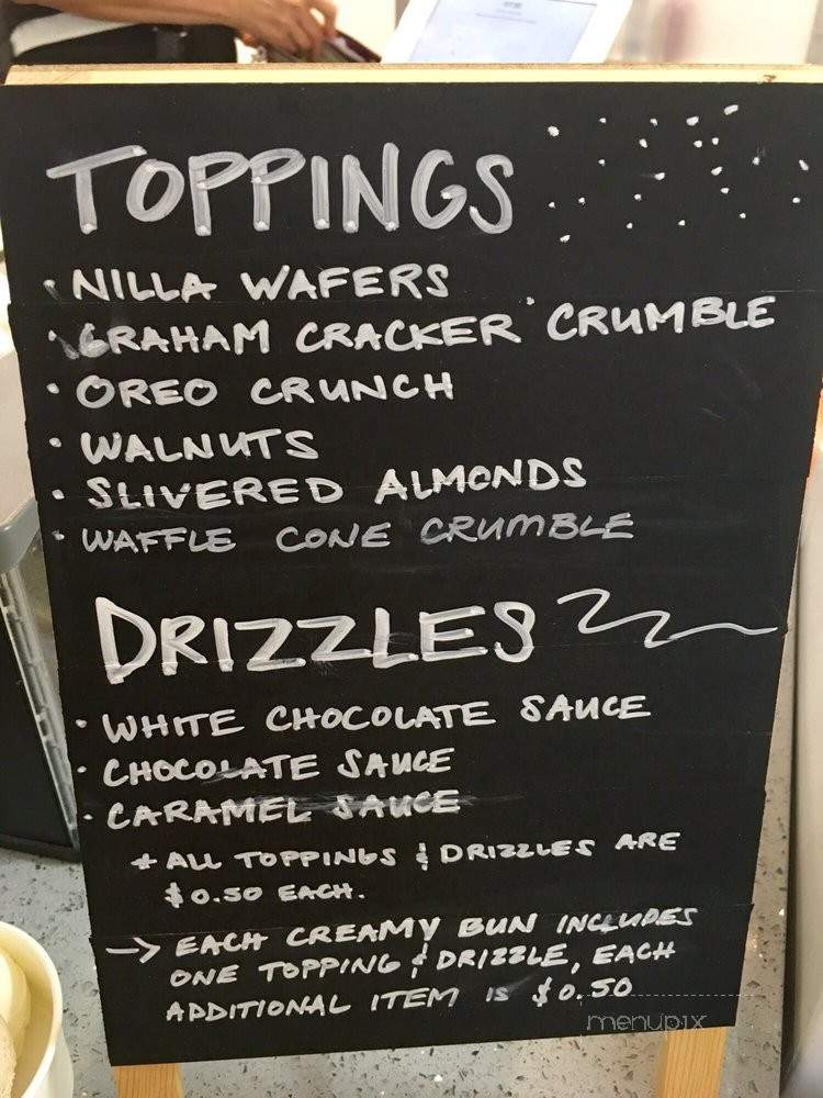 Bengees Ice Cream Crafters - Pasadena, CA menu_pic