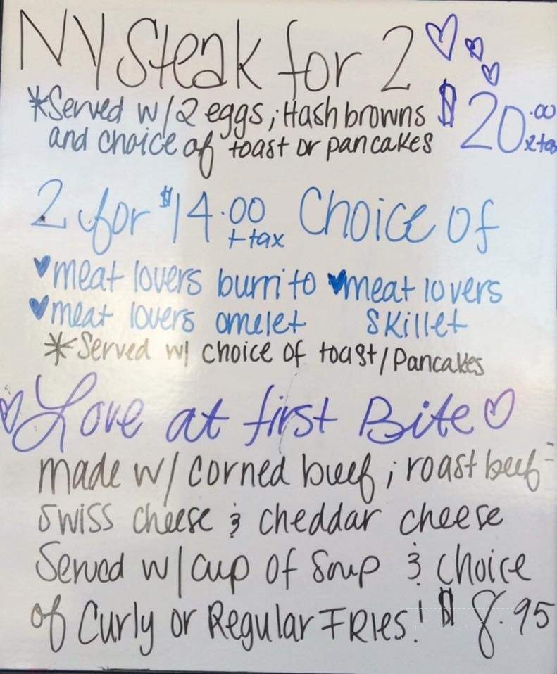 Grandma's House of Pancakes - La Porte, IN menu_pic
