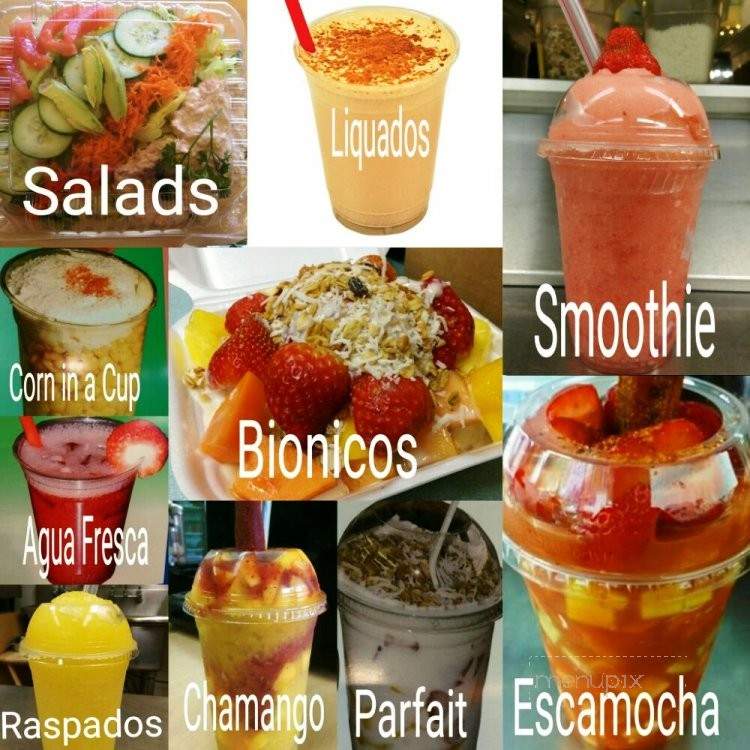 Juicy Bouquets & Bionicos - West Covina, CA menu_pic