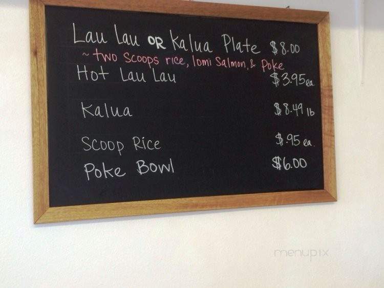 Kauai Pupu Factory - Hanap?p?, HI menu_pic