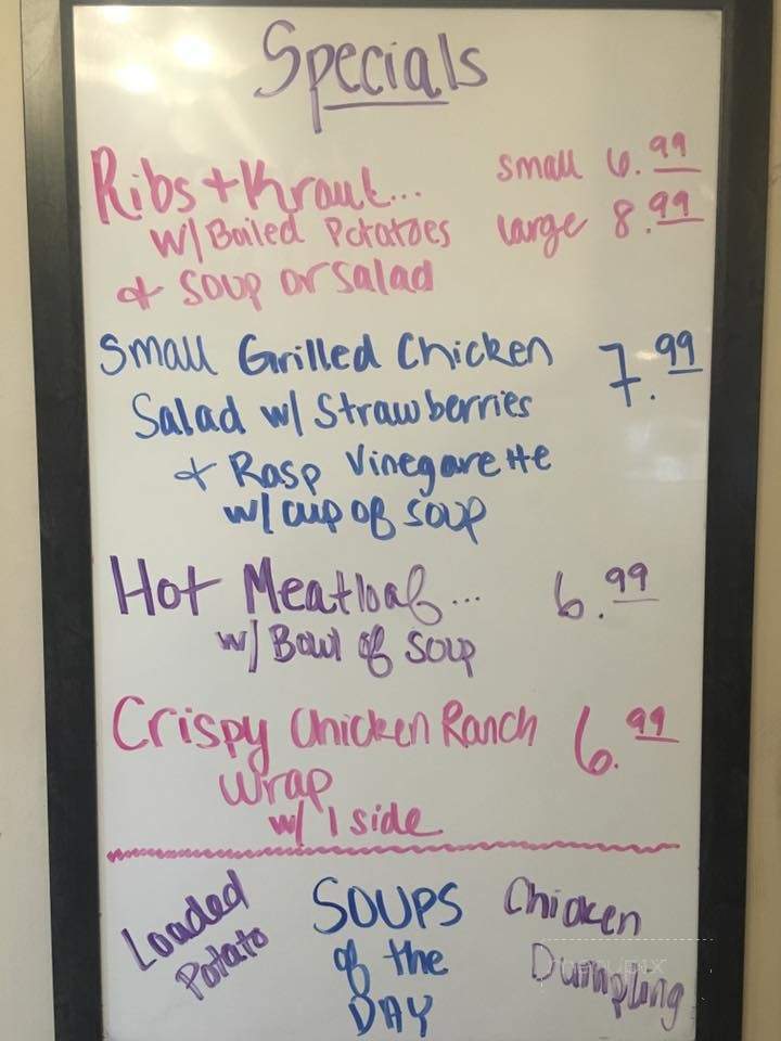 Kinni Cafe - River Falls, WI menu_pic