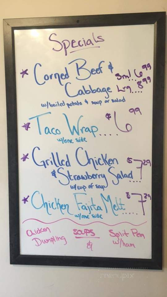 Kinni Cafe - River Falls, WI menu_pic
