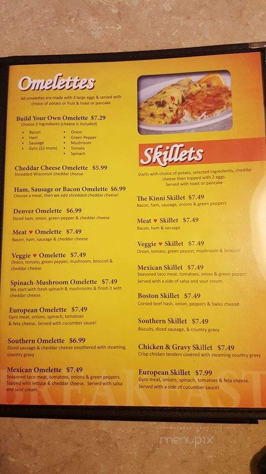 Kinni Cafe - River Falls, WI menu_pic
