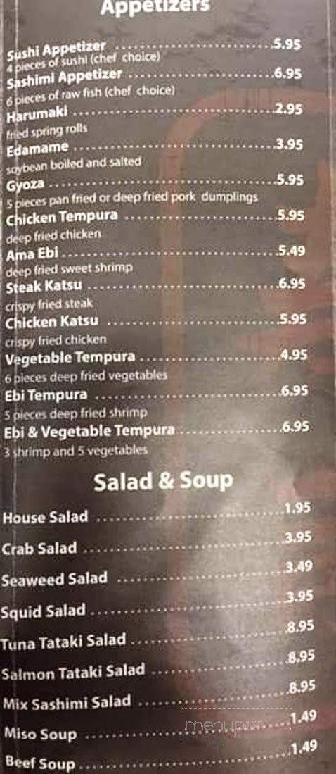 Minako - Ozark, AL menu_pic