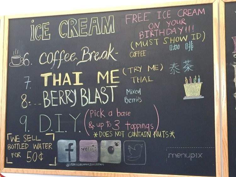 Minus Celsius Ice Cream - New York, NY menu_pic
